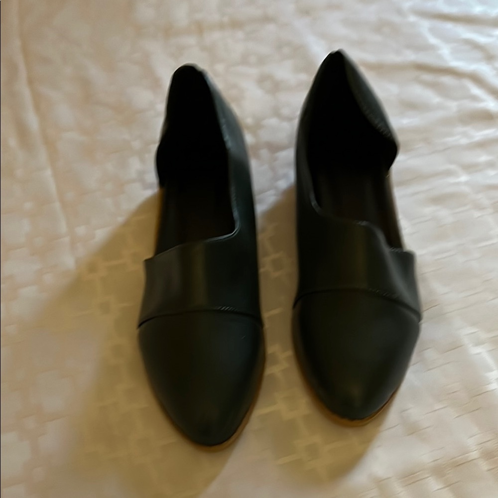 Hunter Green Slip-On Loafers